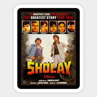 Sholay Jai Veeru Sticker